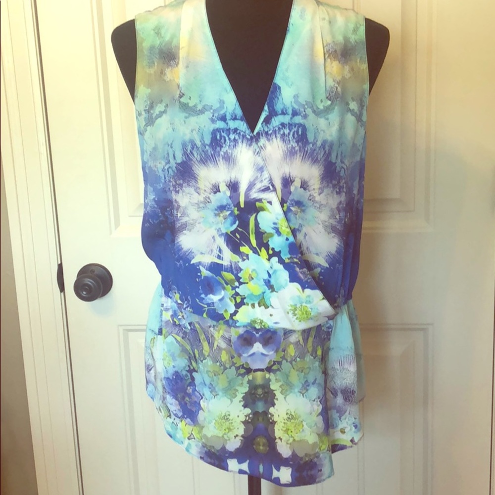 NWT Antonio Melani Gorgeous Silk Top